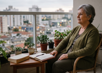 O traço que mais ajuda algumas pessoas a envelhecer bem não é ter uma família grande ou uma vida social agitada, é saber ficar sozinhas sem transformar o silêncio em castigo, e muita gente percebe isso tarde demais