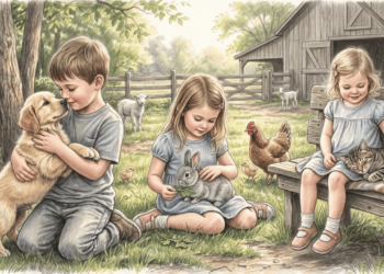 Estudos mostram que crianças que conviviam com animais estavam desenvolvendo níveis mais altos de empatia
