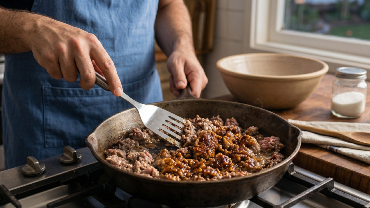 Colocar açúcar na carne moída: para que serve e por que alguns cozinheiros usam esse truque