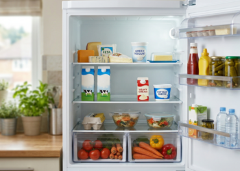 O 1 lugar na geladeira onde você nunca deve guardar leite