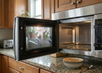 Poucas pessoas sabem por que é recomendado não fechar imediatamente o micro-ondas após o uso
