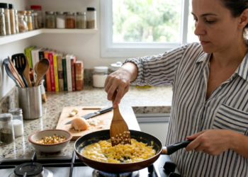 O tempero simples que muita gente usa no arroz, mas quase nunca pensa em colocar no ovo mexido