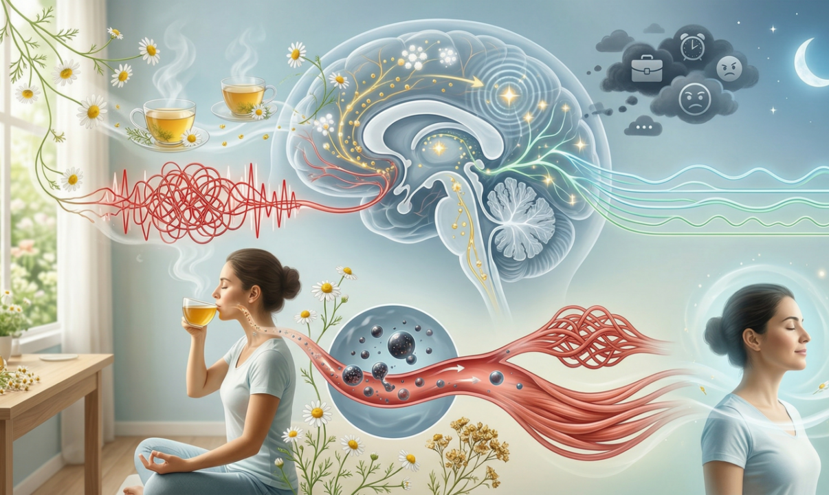 A erva conhecida por acalmar o corpo que também pode melhorar a qualidade do sono no dia a dia