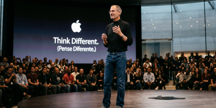 A citação de hoje é de Steve Jobs: “Seu tempo é limitado, então não o desperdice vivendo a vida de outra pessoa.”