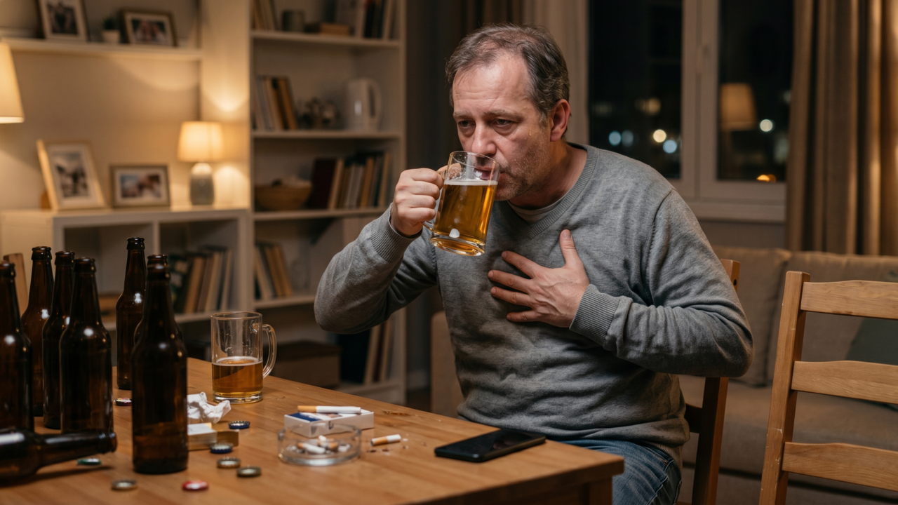 O que a cerveja faz na saúde cardiovascular e no fígado