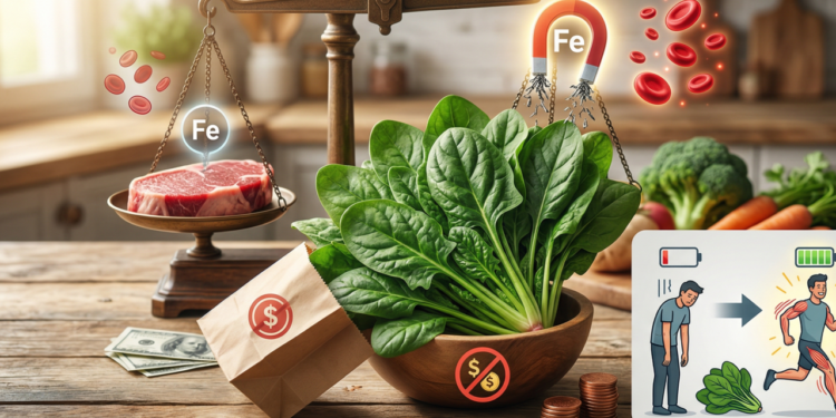 O vegetal barato que tem mais ferro que a carne e ajuda a combater o cansaço