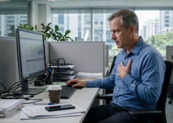 O hábito diário de ficar sentado por horas que prejudica mais o coração do que fumar