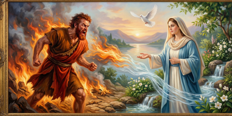 Provérbio bíblico da semana: “A resposta branda desvia o furor.”