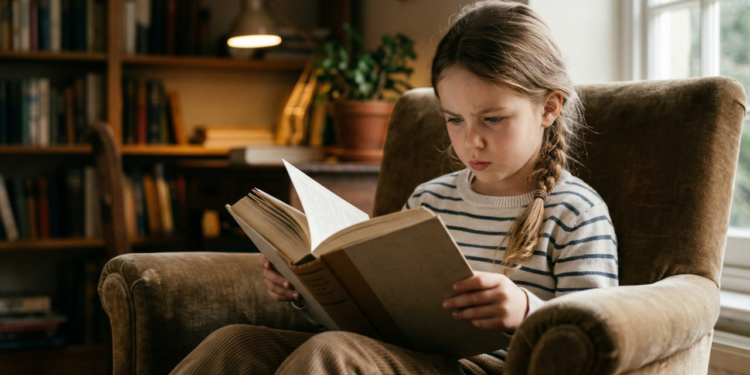 Estudos mostram que crianças que liam livros físicos com frequência estavam fortalecendo o que hoje é conhecido como foco profundo