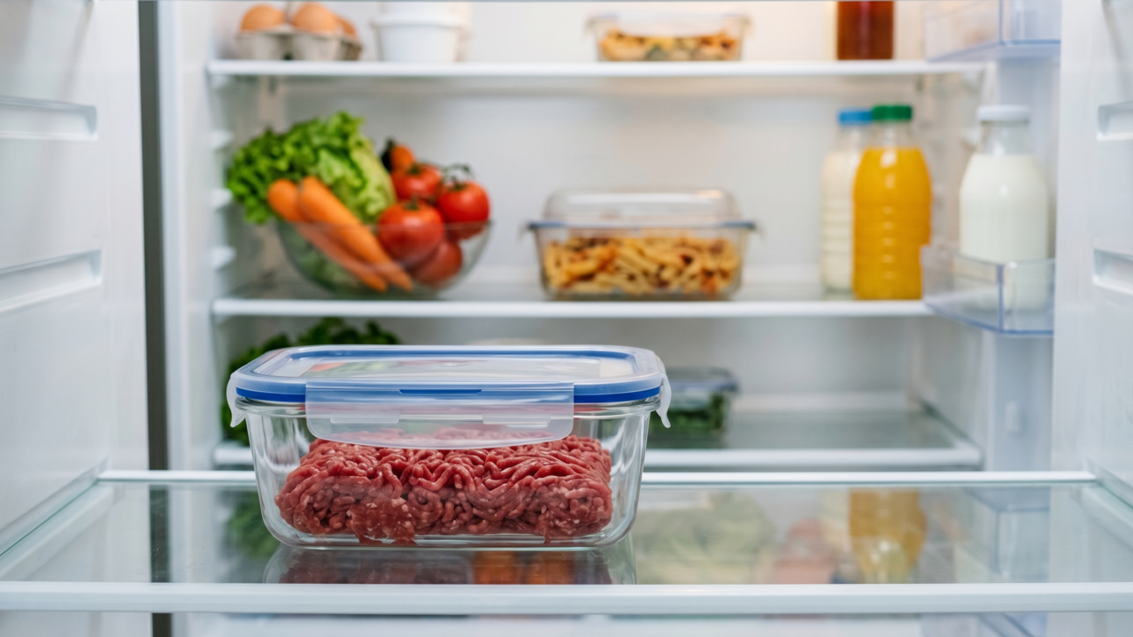 Carne moída na geladeira: quanto tempo ela dura antes de estragar e quais sinais indicam risco