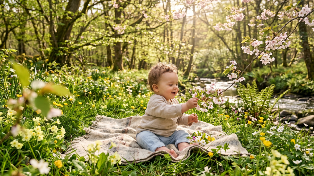 Nomes de bebês para quem vai nascer em maio de 2026 inspirados na natureza e na renovação