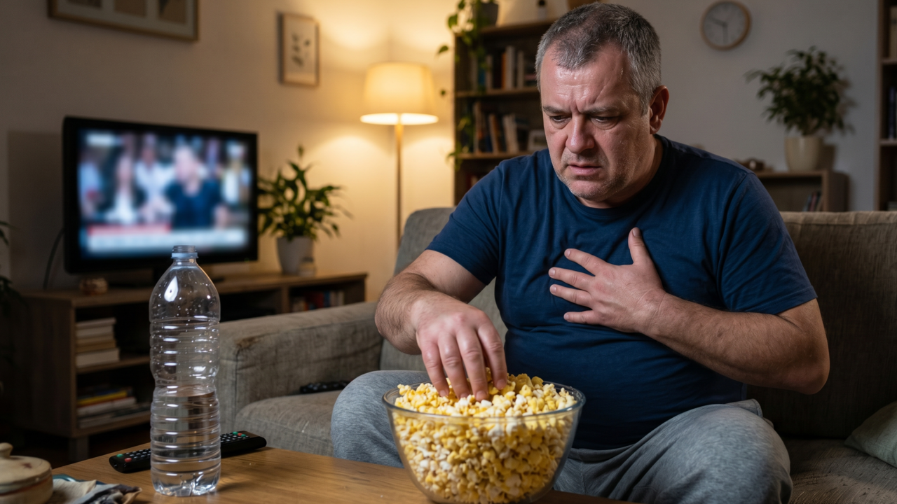 Hepatologista explica o efeito da pipoca no fígado e saúde cardiovascular