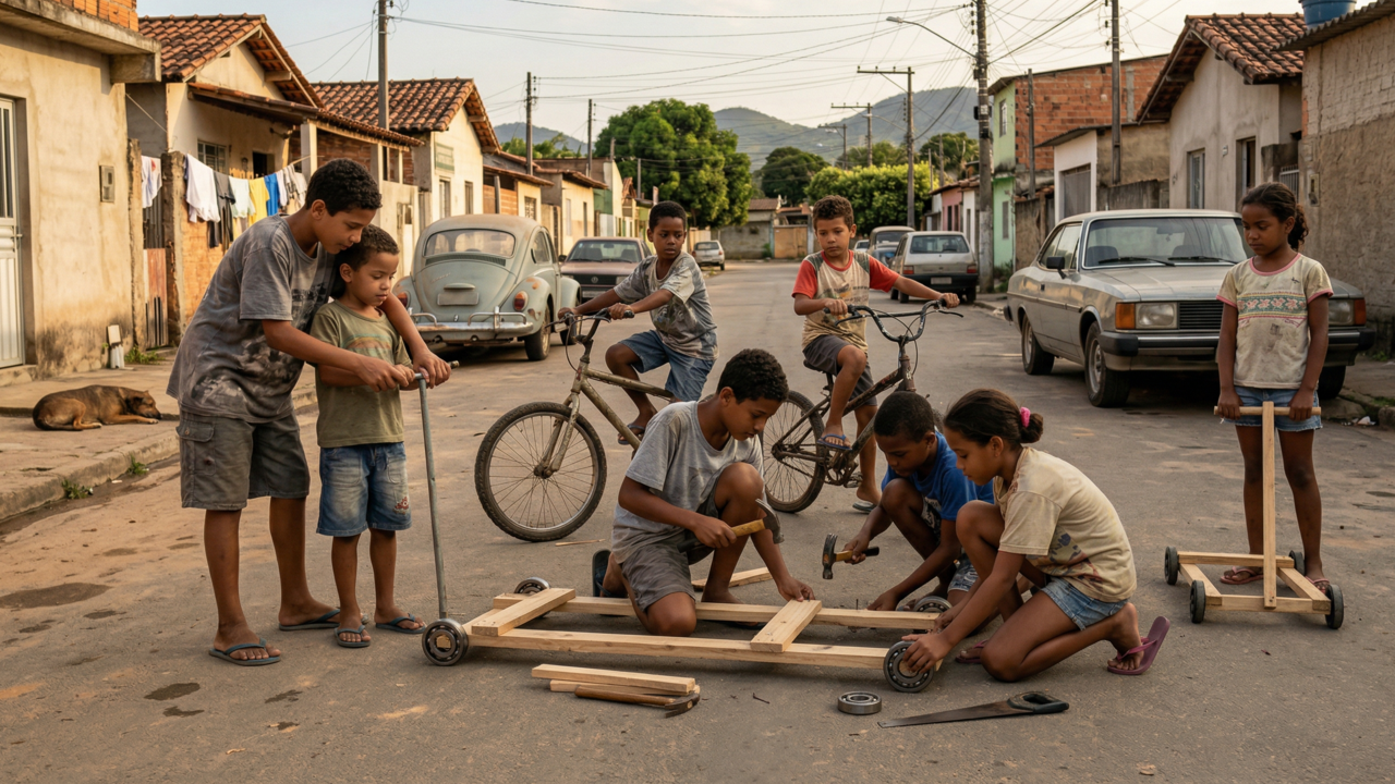 Pesquisas indicam que crianças que brincavam na rua sem supervisão nos anos 1990 estavam desenvolvendo o que especialistas hoje chamam de resiliência emocional