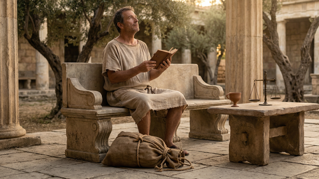 Frase de hoje, Epicteto: "A liberdade começa quando você aprende a controlar o que pensa."