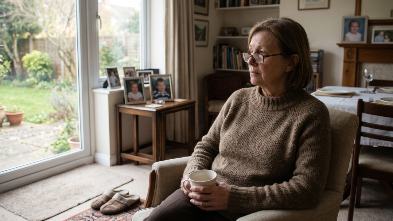 Muita gente não percebe que quem vê os filhos saindo de casa sente dois vazios ao mesmo tempo, o da rotina que mudou e o da versão de si que existia para cuidar deles todos os dias