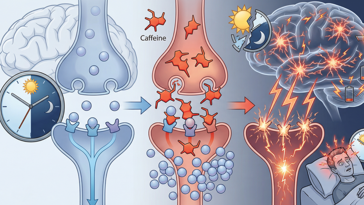 O que acontece com o cérebro e a qualidade do sono de quem consome energético à noite