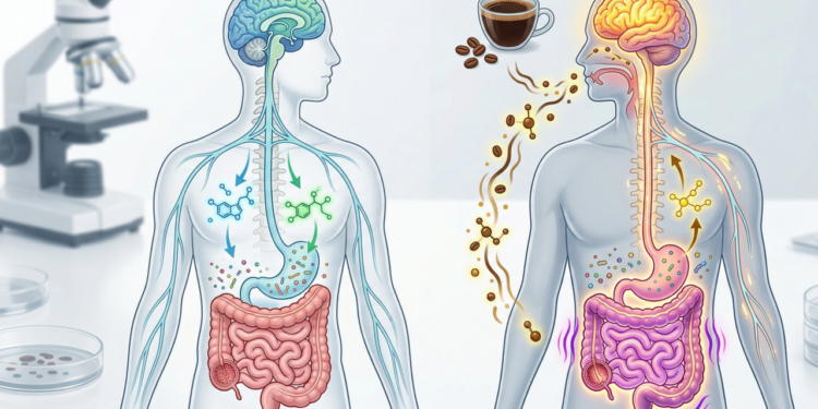 O que o café faz no intestino e no sistema nervoso