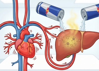 O que o Red Bull faz no fígado e na saúde cardiovascular
