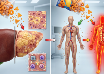 O que comer salgadinhos industrializados faz no fígado e nos níveis de inflamação do corpo