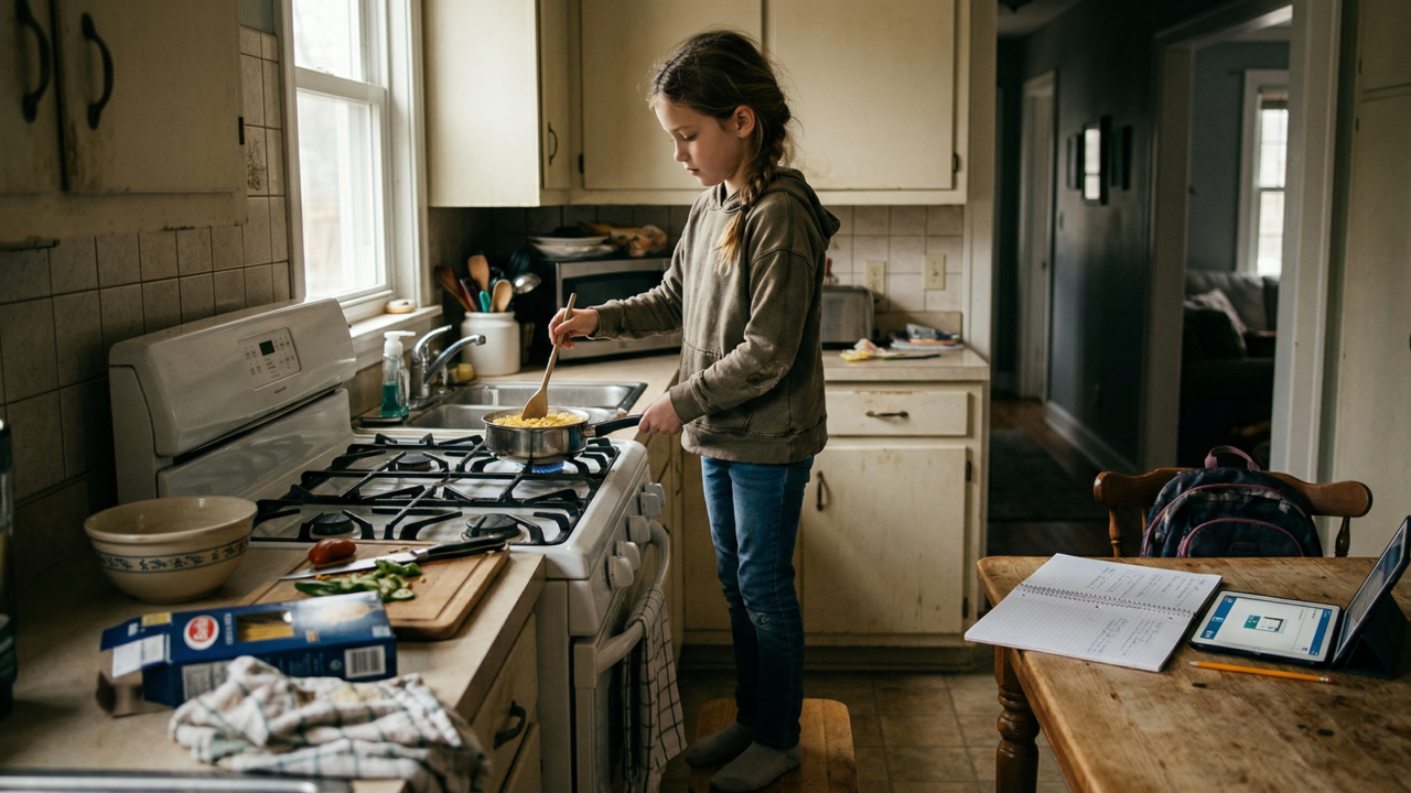 A psicologia diz que filhos únicos dos anos 90 se tornaram mais independentes não por escolha, mas pela ausência constante dos pais no trabalho