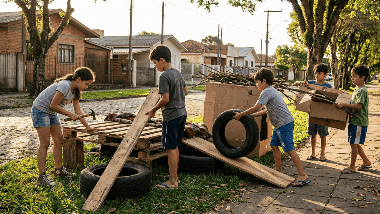 Pesquisas indicam que crianças que brincavam na rua sem supervisão nos anos 1990 estavam desenvolvendo o que especialistas hoje chamam de resiliência emocional