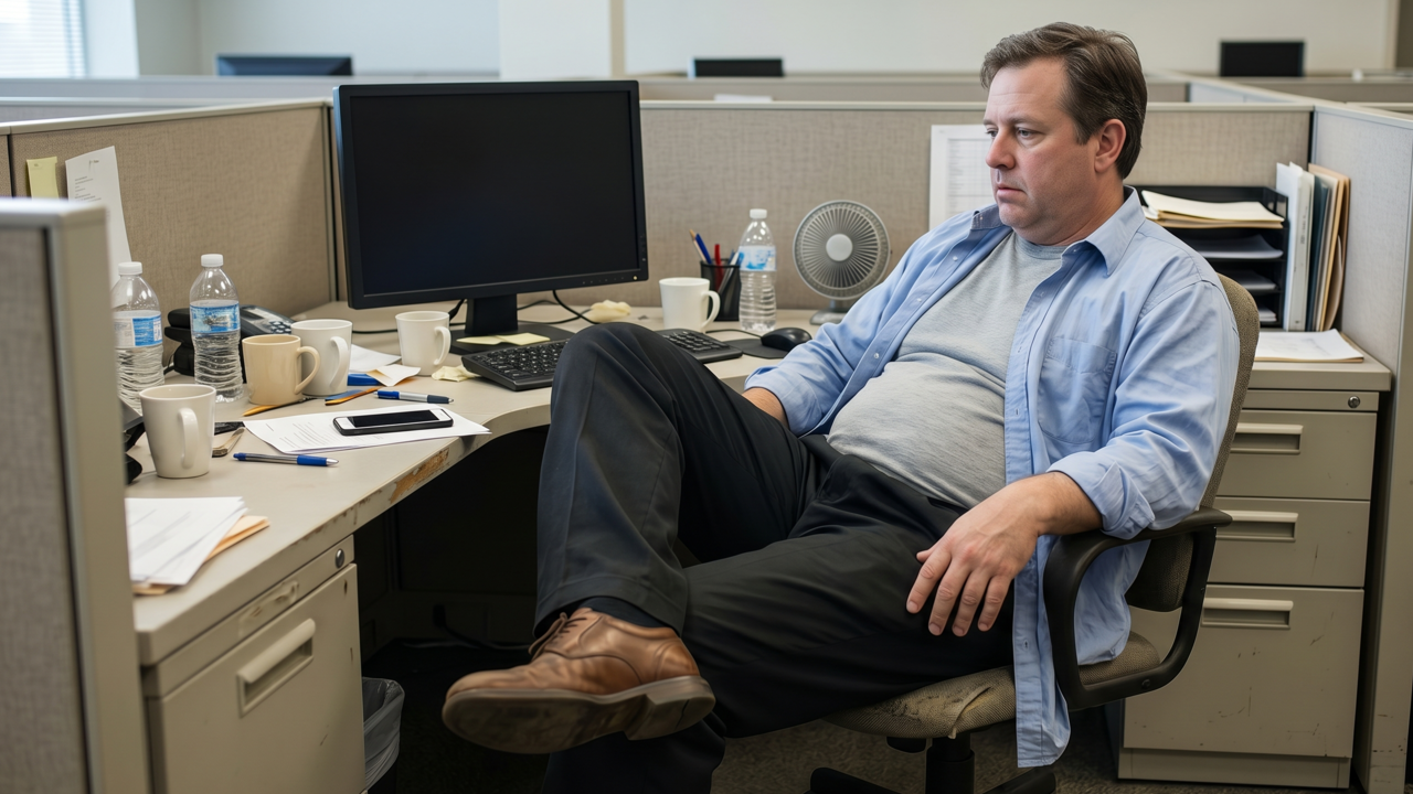 O hábito diário de ficar sentado por horas que prejudica mais o coração do que fumar