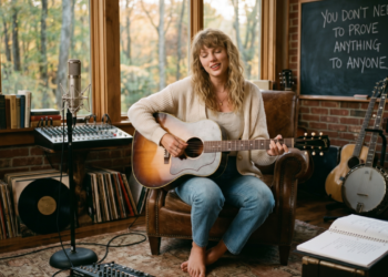 Frase do dia de Taylor Swift: “Você não precisa provar nada para ninguém”