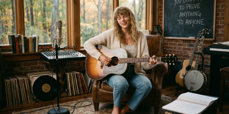 Frase do dia de Taylor Swift: “Você não precisa provar nada para ninguém”