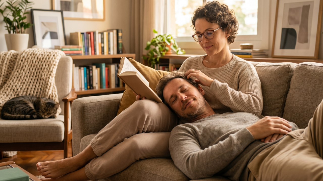 Você sabe que está com a pessoa certa quando a paz que ela traz não depende de esforço constante