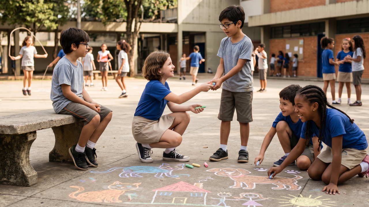 Pesquisas sugerem que crianças que vivem com animais podem se tornar mais sensíveis às necessidades dos outros