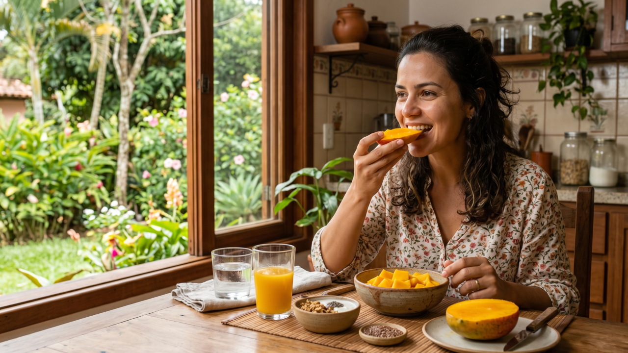 Por que a manga é uma aliada poderosa para sua saúde e bem-estar