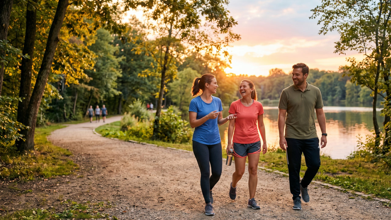 Qual o melhor horário para caminhar e reduzir gordura visceral de forma mais eficiente ao longo do dia