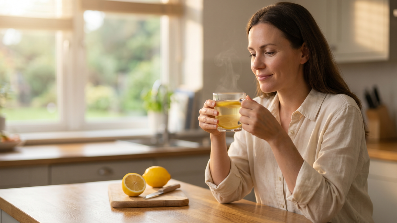 O que acontece ao seu corpo quando você bebe água morna com limão todos os dias