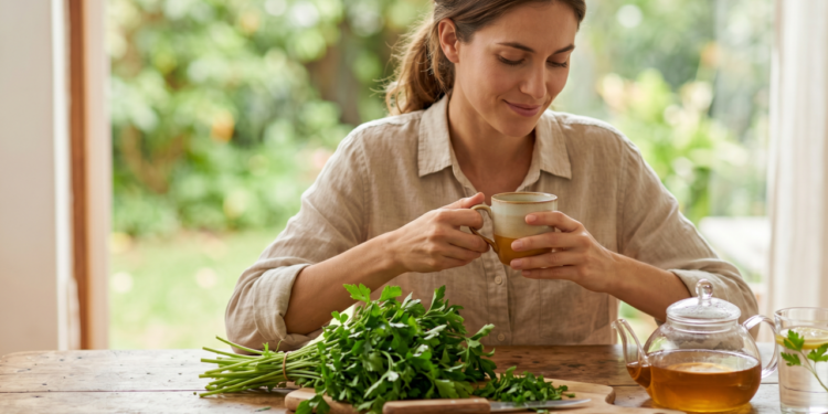A Salsa que pode ajudar a eliminar o excesso de líquidos e aliviar o inchaço