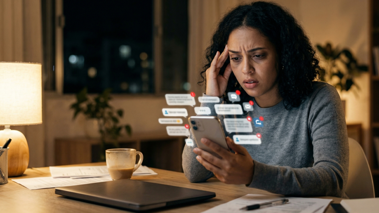 A psicologia mostra que pessoas que evitam responder mensagens imediatamente não são frias — elas têm limites emocionais mais claros do que a maioria aprendeu a ter