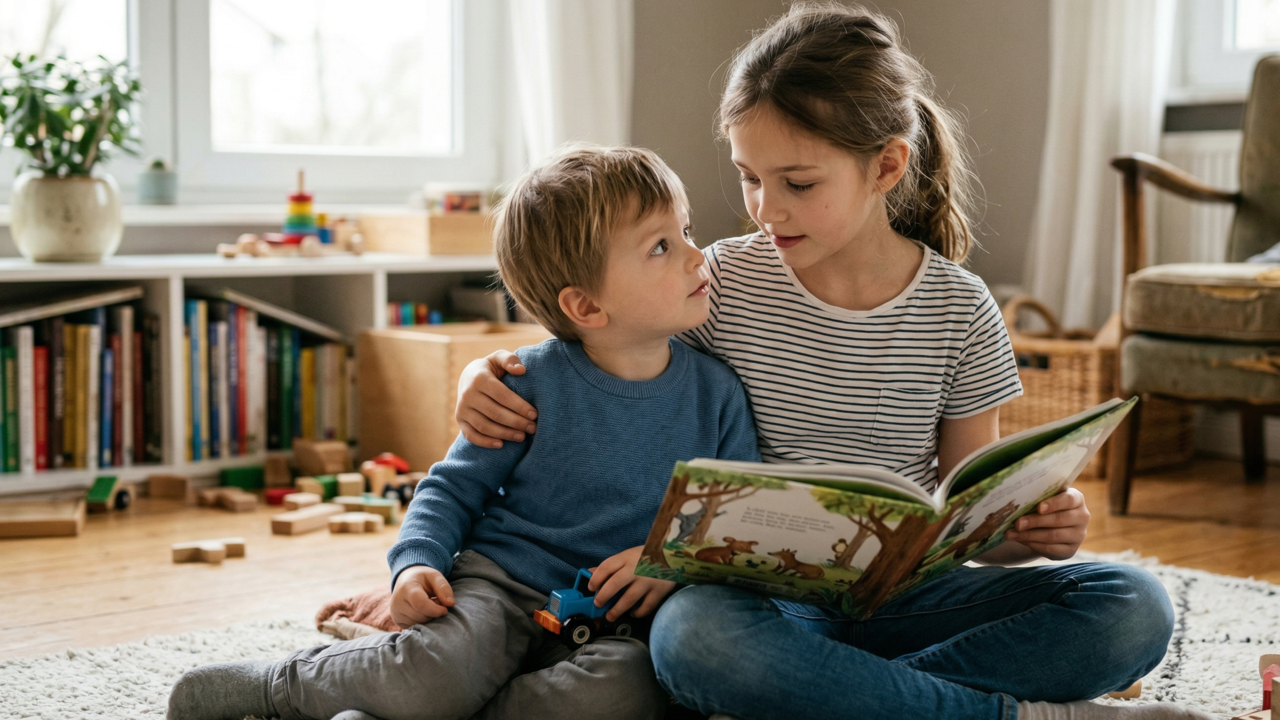 Estudos mostram que crianças que ajudavam a cuidar de irmãos mais novos estavam desenvolvendo o que hoje é chamado de empatia avançada
