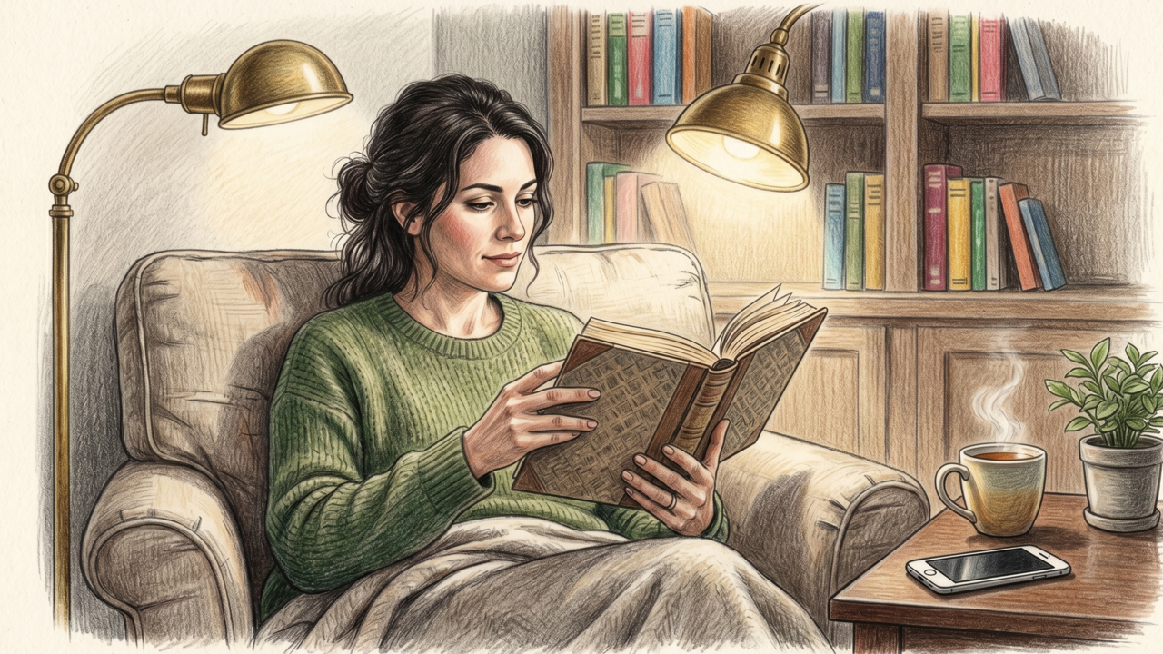 As crianças que cresceram lendo livros físicos antes da era digital não ganharam apenas vocabulário. Desenvolveram uma capacidade de foco profundo que leitores modernos têm dificuldade de manter