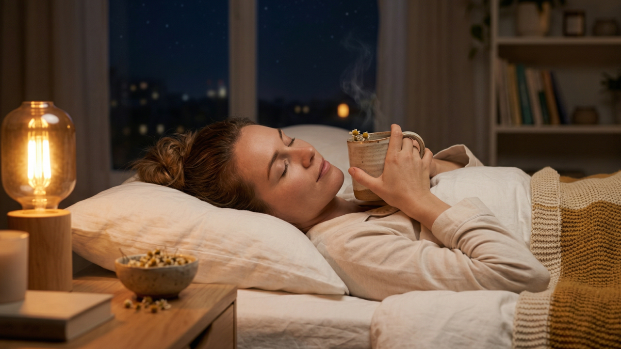 O chá que pode melhorar a qualidade do sono e ajudar seu corpo a relaxar naturalmente