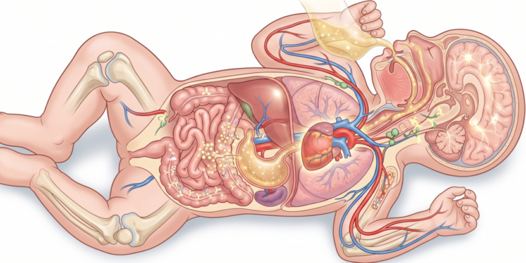 O que o leite materno faz no corpo do bebê