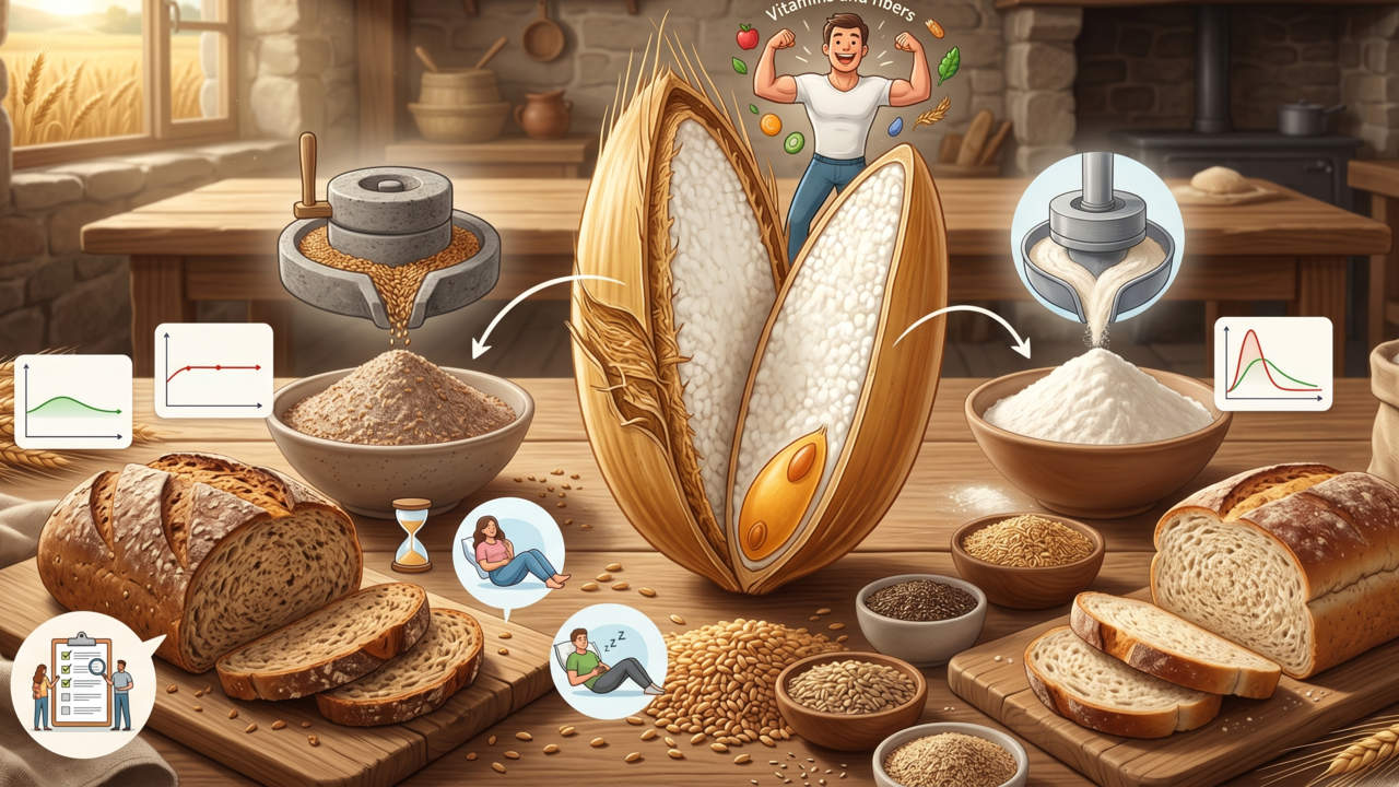 Qual é a diferença entre pão integral e pão multigrãos que muita gente compra sem saber
