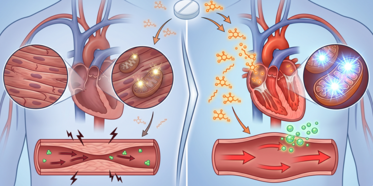 O que a coenzima Q10 faz na energia do coração e na pressão arterial