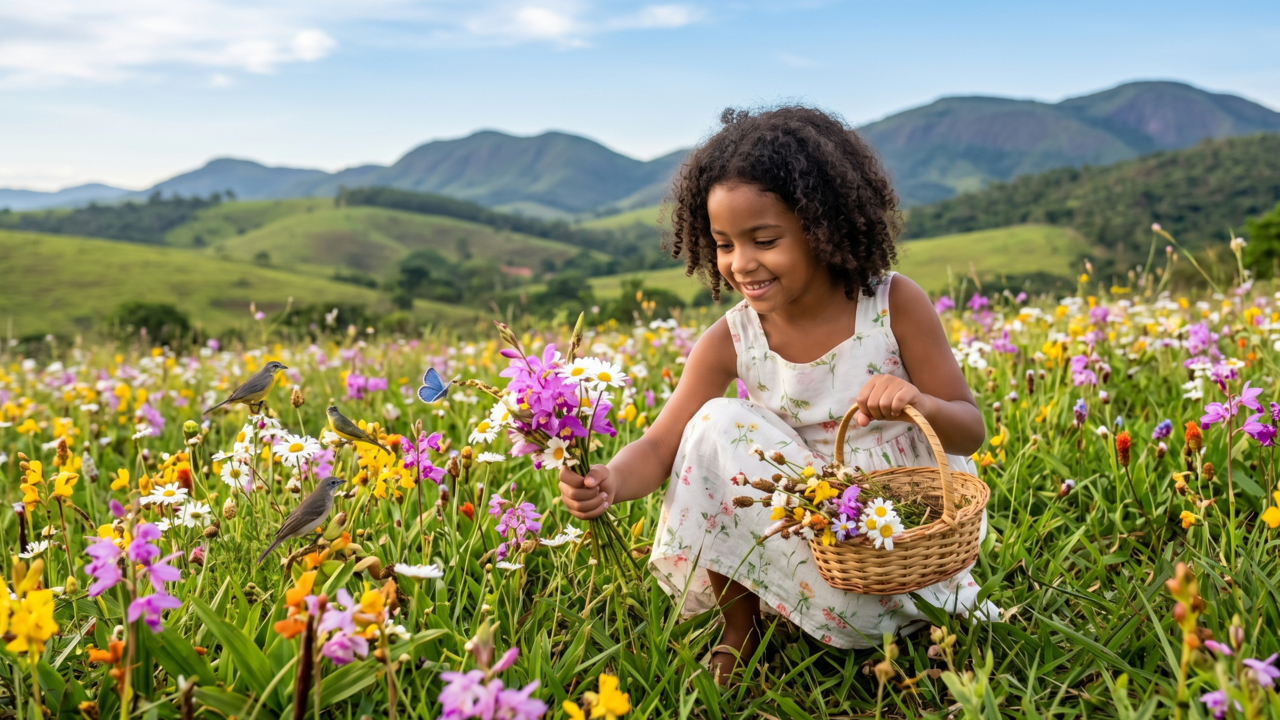 Nomes femininos inspirados na energia de bebês do mês de maio