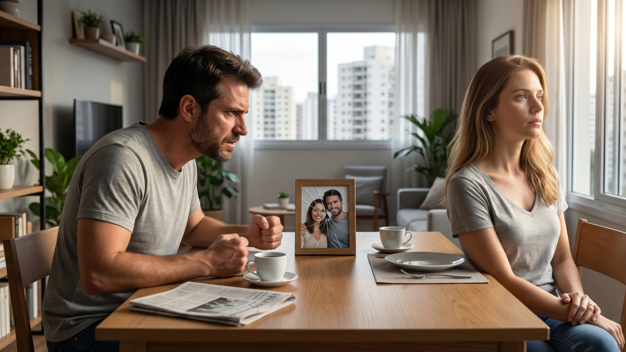 A frase “não é ódio, é indiferença” revela que muitos relacionamentos acabam a dois antes mesmo de terminarem por fora, quando o outro deixa de importar emocionalmente