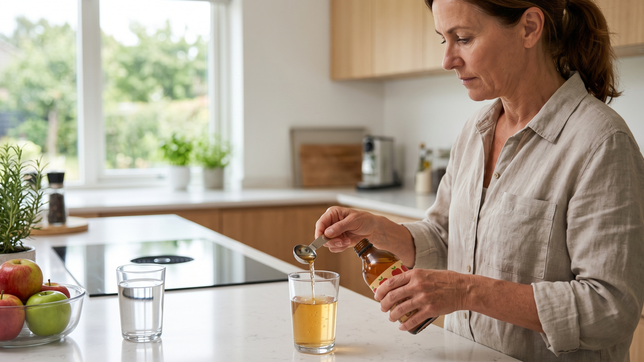 O que o vinagre de maçã faz no intestino e no açúcar no sangue