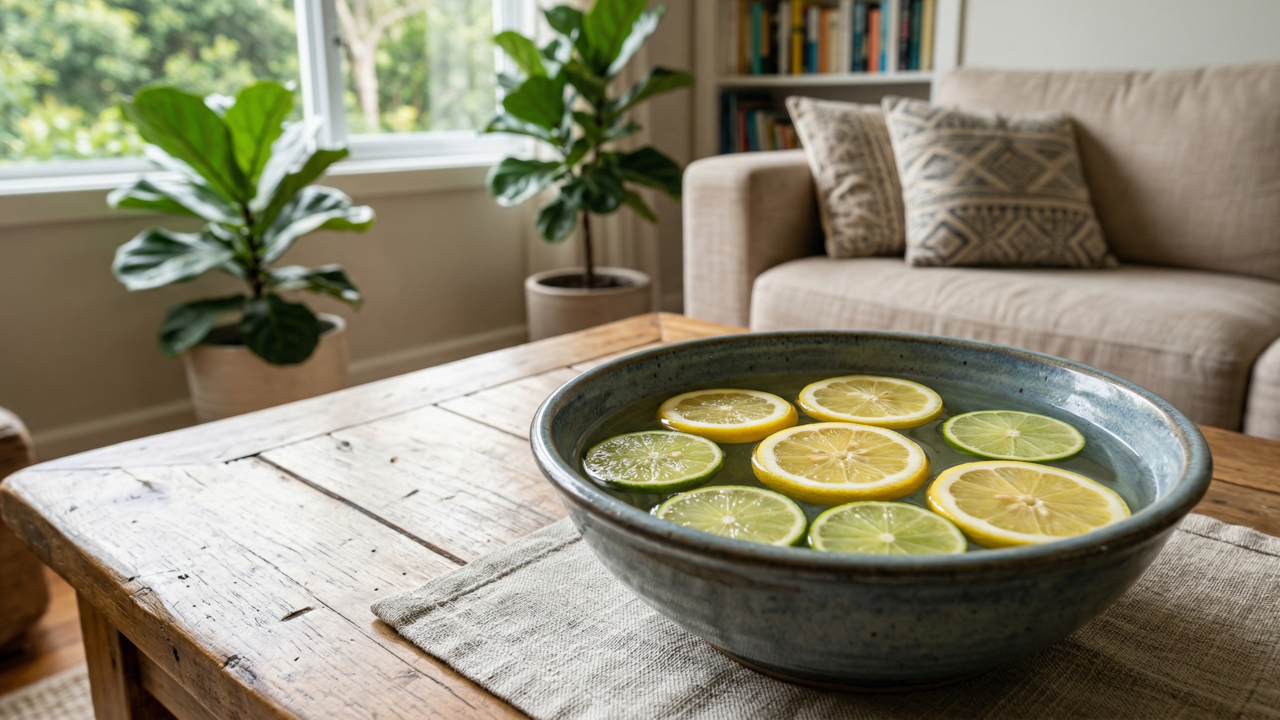 Poucos sabem qual o sentido de colocar limão em copos espalhados pela casa