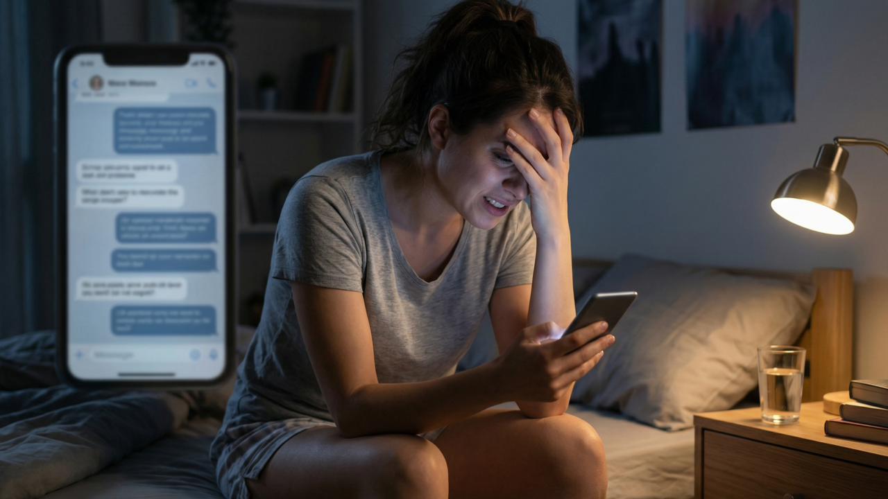 Por que sentimos arrependimento ao ler mensagens antigas que enviamos