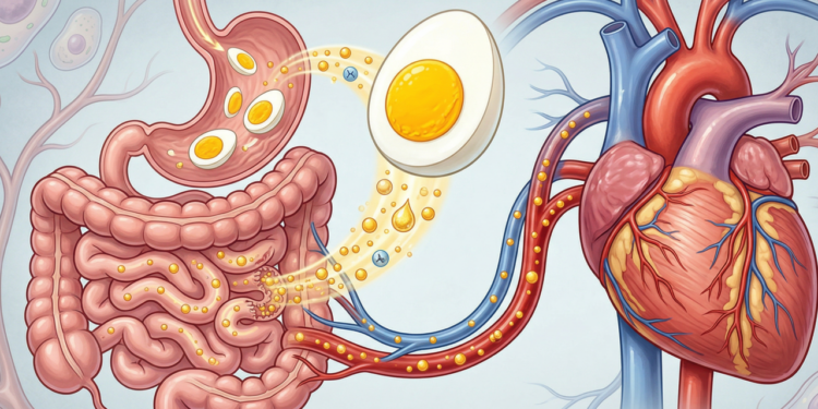 O que o ovo faz no intestino e na saúde cardiovascular