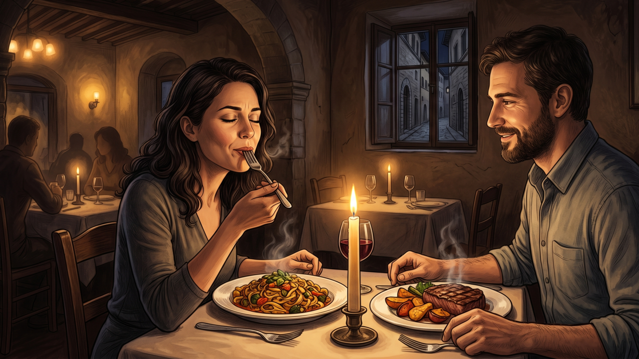 Por que restaurantes usam iluminação baixa à noite? O motivo vai muito além da estética