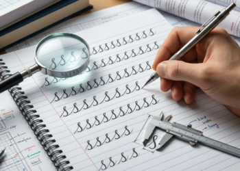 Como uma pessoa perfeccionista escreve a letra “s”, de acordo com especialistas em grafologia