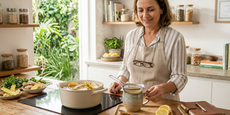 Casca de abacaxi fervida com gengibre: quais os benefícios e como consumir sem erro, segundo especialistas